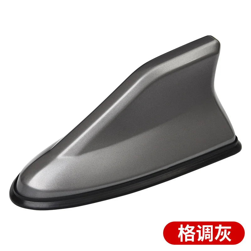 Car Decoration Shark Fin Antenna with Special Antenna for Signal Radio Roof Tail Antenna Modification Free Punch Car Accessories