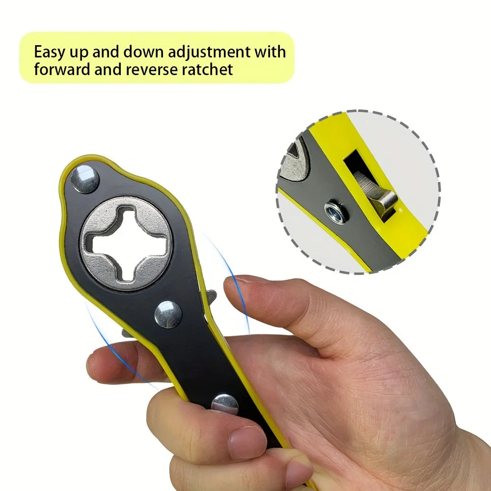 Car Mounted Small Car Universal Crank Handle Accessories with CAR Tools Car Jack Handle Lever Labor-saving Wrench Tool