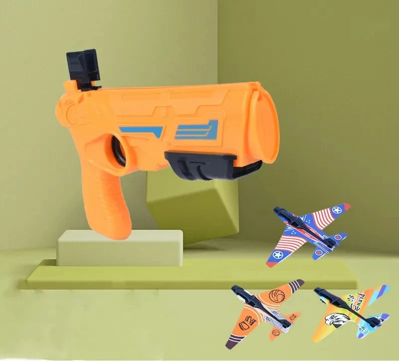 Ejection Aircraft Shooting Game Outdoor Parent-child Sports Toy