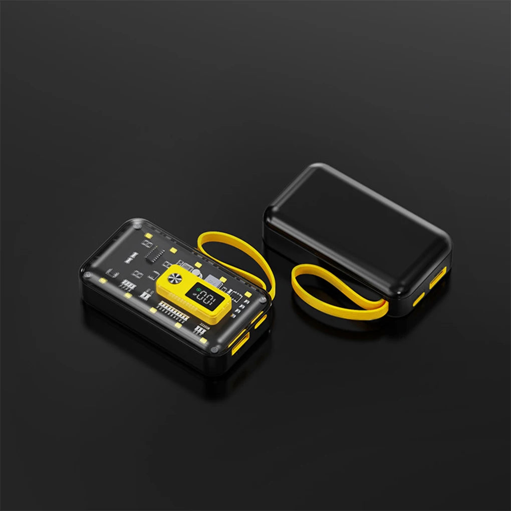 Versatile And Futuristic Power Bank Kit For Mobile Phones 22.5W Large Capacity 10000 Power Bank 21700 Case