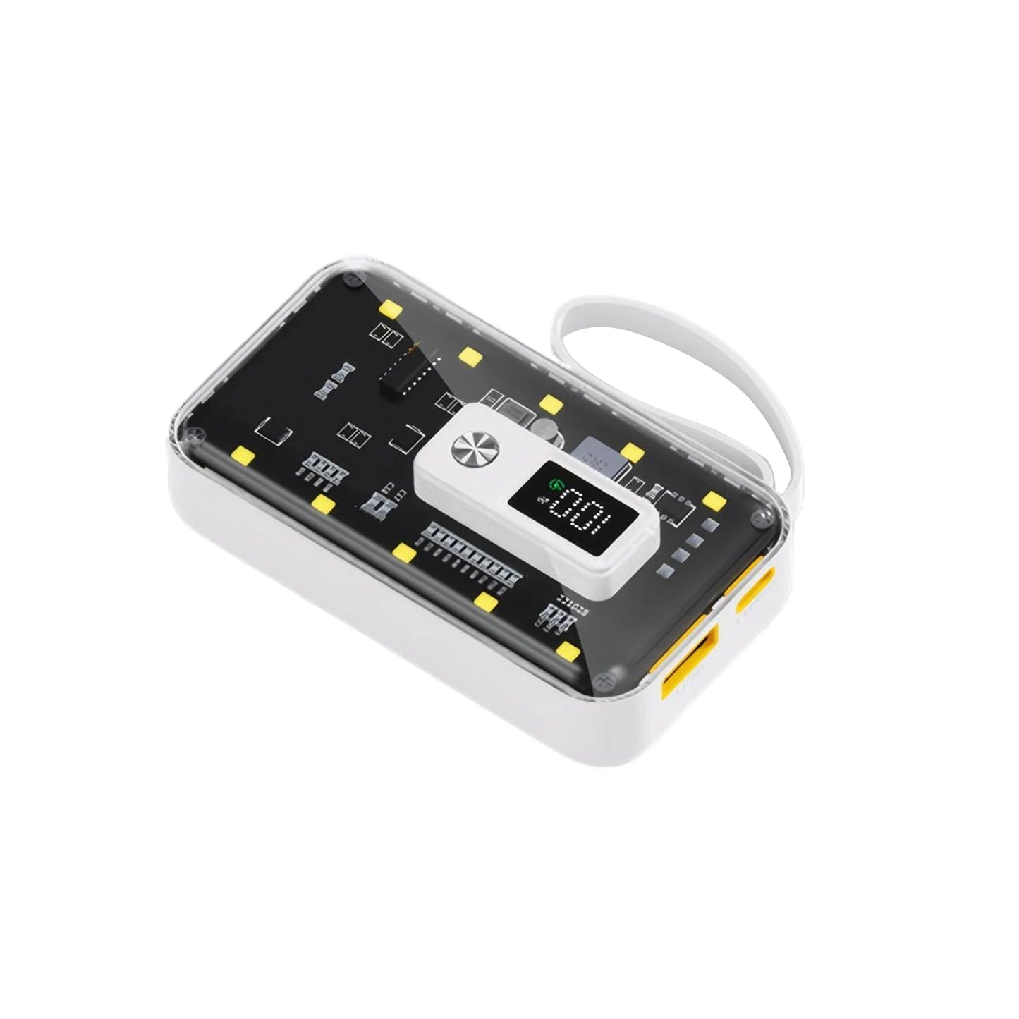 Versatile And Futuristic Power Bank Kit For Mobile Phones 22.5W Large Capacity 10000 Power Bank 21700 Case