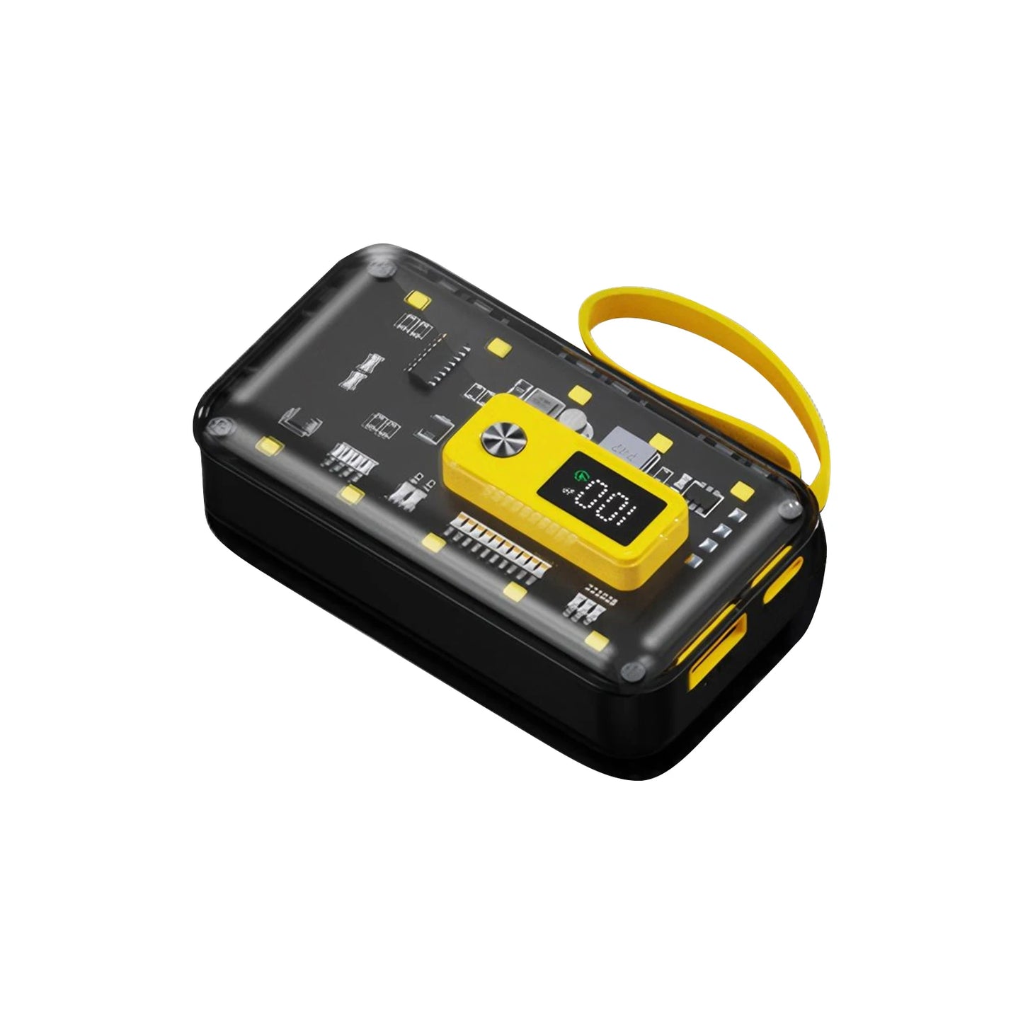 Versatile And Futuristic Power Bank Kit For Mobile Phones 22.5W Large Capacity 10000 Power Bank 21700 Case