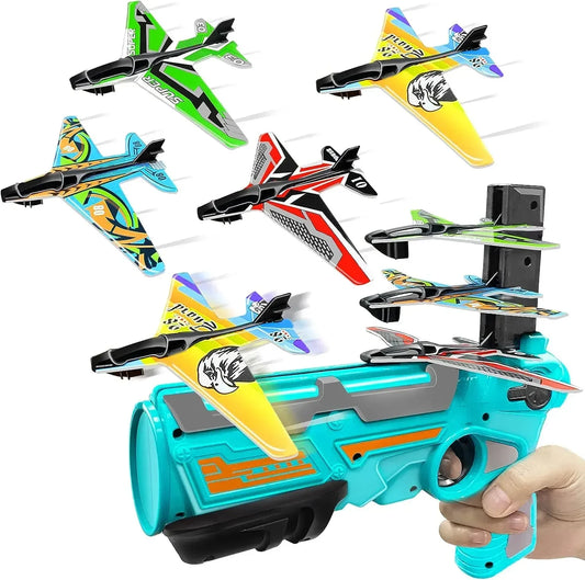 Ejection Aircraft Shooting Game Outdoor Parent-child Sports Toy