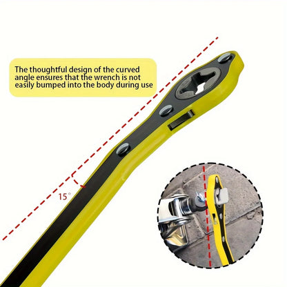 Car Mounted Small Car Universal Crank Handle Accessories with CAR Tools Car Jack Handle Lever Labor-saving Wrench Tool