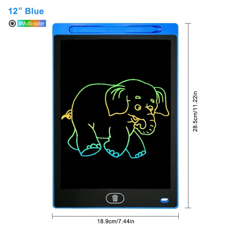 LCD Writing Tablet Drawing Board 12 Inch Electronics Graphic Board Ultra-thin Portable Handwriting Pads Kids Gifts Drawing Toys